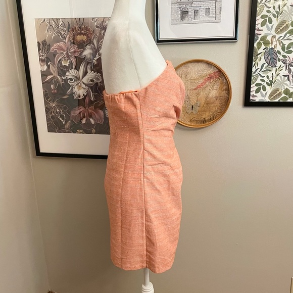 Revolve Line & Dot Zoe Strapless Dress in Orange - Picture 11 of 15